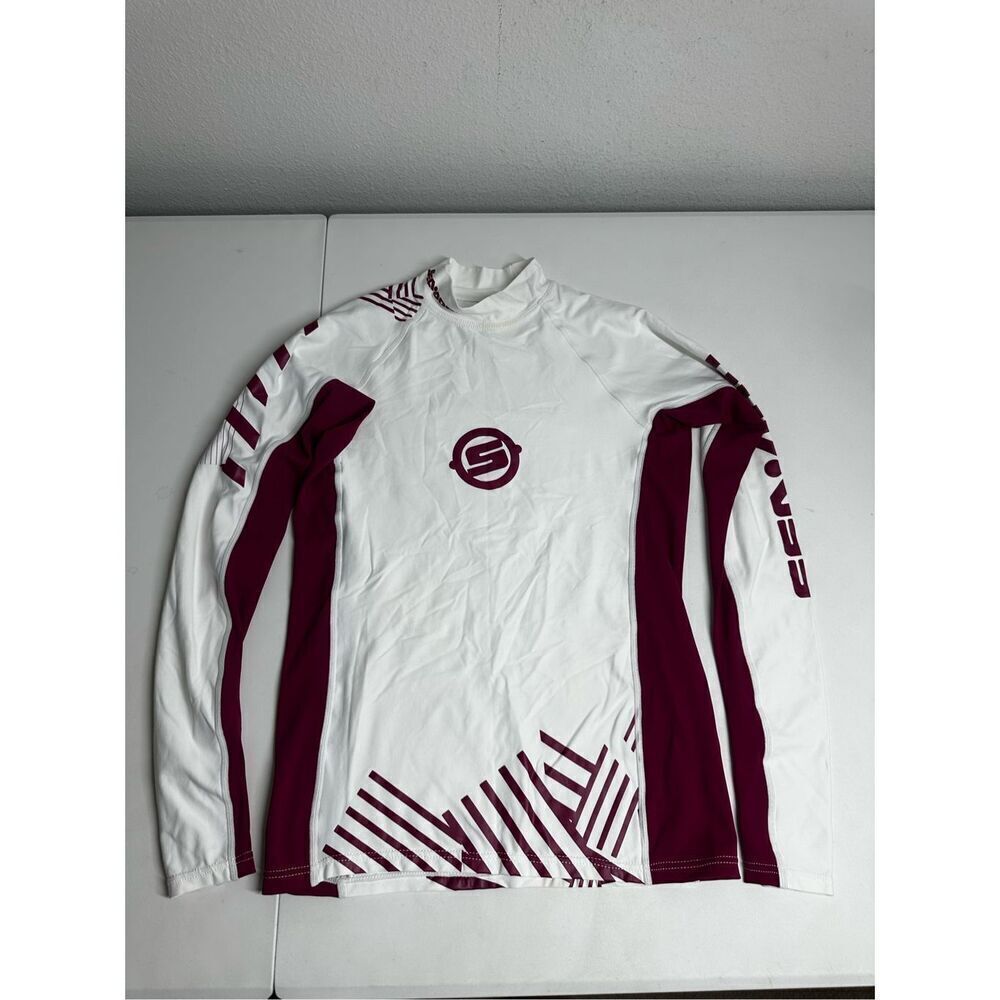 BRP Seadoo Rash Guard T-shirt Long sleeve Youth Size L  EUC